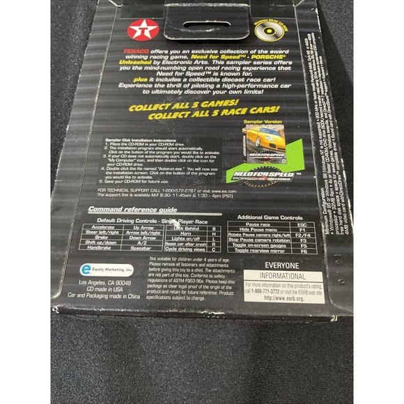 Need For Speed Porsche Unleashed #28 Texaco Havoline Ricky Rudd NASCAR ~ NEW - Picture 5 of 7